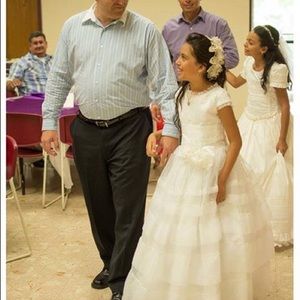 First communion dress! Beautiful.